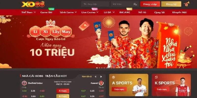 Đánh kèo uy tín tại Xo88